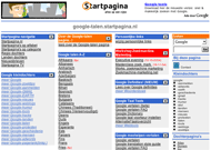 google talen startpagina